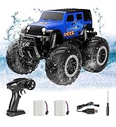 Amazon.co.jp: ラジコンカー こども向け オフロード 水陸両用 4WD 四輪